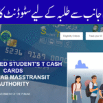 Student T Cash Card Punjab Travel Support for Students Apply now for free or discounted travel and reduce daily transport costs across Punjab