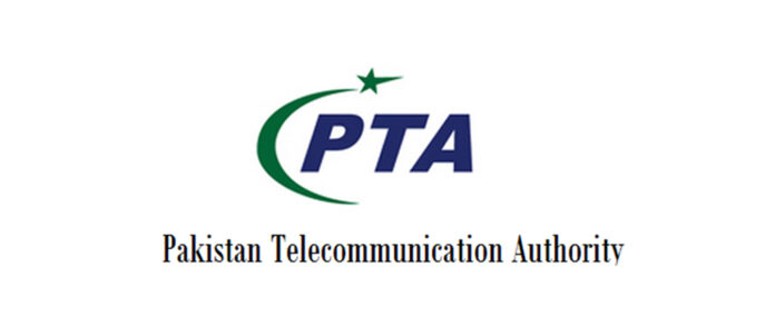 "Official logo of Pakistan Telecommunication Authority (PTA) featuring a green crescent, star, and bold PTA letters"
