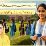 Student holding CM Punjab Transport T-Cash Card 2025 for free bus travel in Lahore, Rawalpindi, and Multan