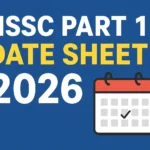 HSSC Part 1 Date Sheet 2026 – All Pakistan Boards
