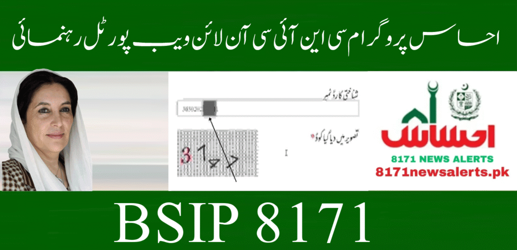 8171 Ehsaas Program CNIC Online Check Portal