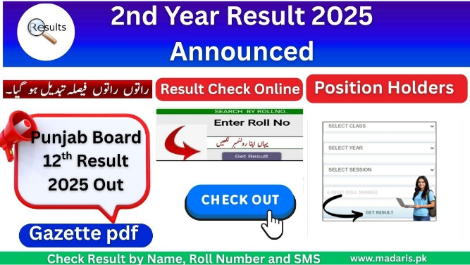 BISE Rawalpindi 12th Class Result 2025 announced – check online result, position holders, and gazette PDF