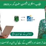 Students learning accounting and entrepreneurship skills under Punjab Skill Development Free Courses 2025.