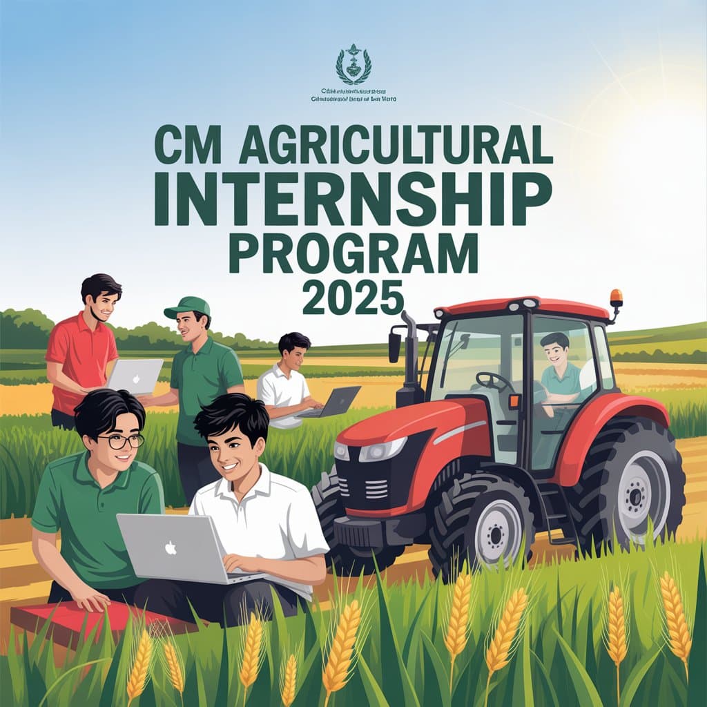 Learn Modern Farming – CM Agricultural Internship Program 2025"