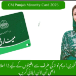 CM Punjab Minority Card 2025 application process, eligibility, and benefits