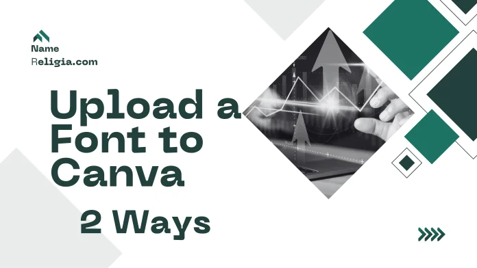 Uploading a custom font in Canva Pro through the Brand Kit to keep all your designs consistent and on-brand.