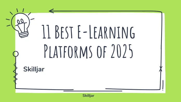 Best E-Learning Platforms — Discover top online learning tools for 2025 that make education flexible, interactive, and accessible for everyone.